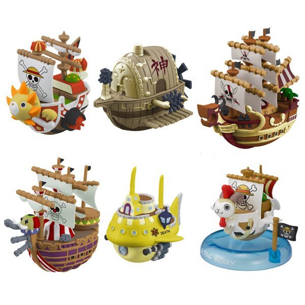 One Piece Yura Yura Pirate Ship Collection Series 3 Anime Figures - Megahouse - 2