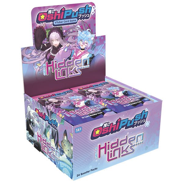 Oshi Push TCG Gen Two Hidden Links Booster Box Display - Japanime Games - 1