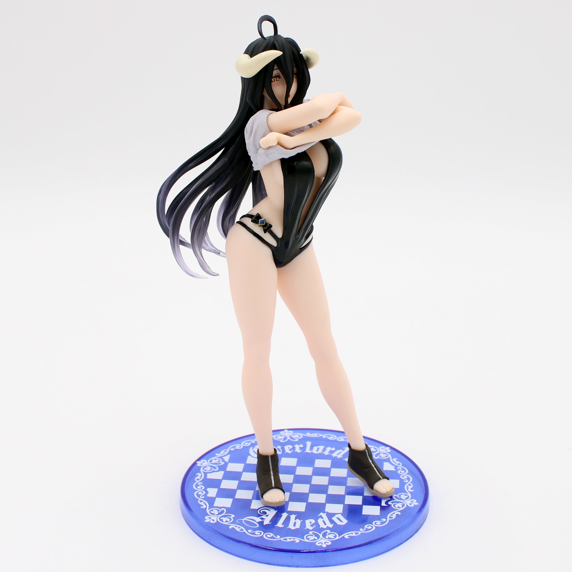 Overlord IV Coreful Figure Albedo T-Shirt Swimsuit Ver. Anime Figure - Taito - 3