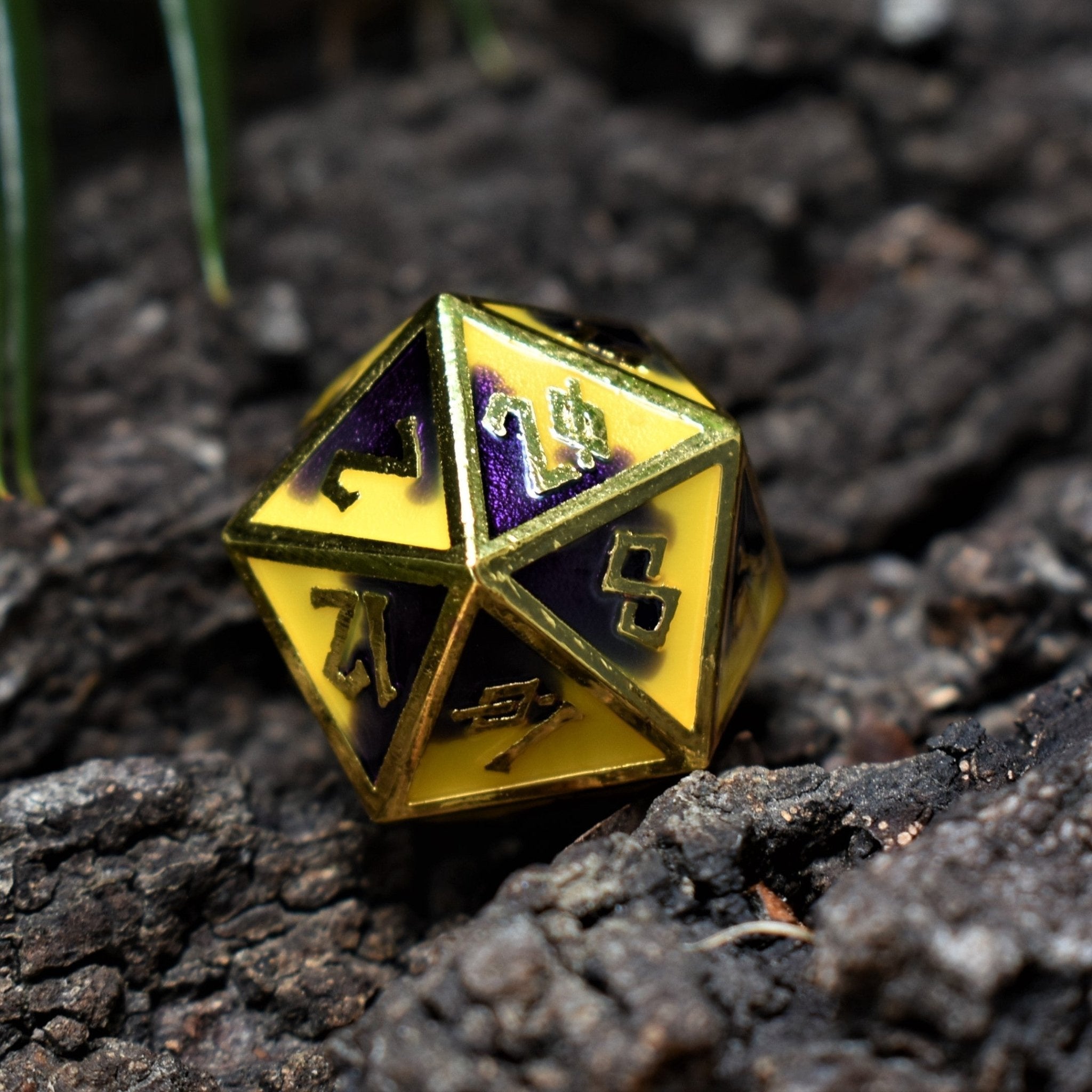 Pansy Meadows Metal Dice Set - Misty Mountain Gaming - 2