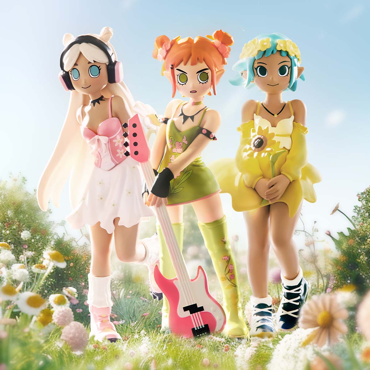 Peach Riot Punk Fairy Series Figures - POP MART - 4