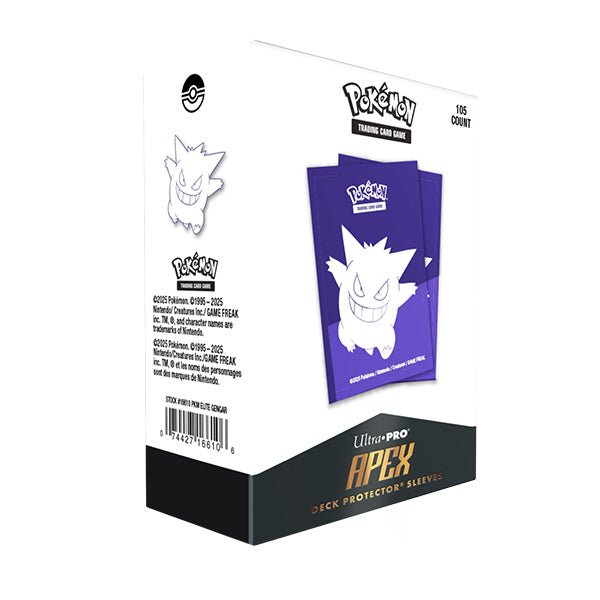 Pokemon Apex Elite Series Gengar Deck Protectors Sleeve, 105ct - Pokémon - 3