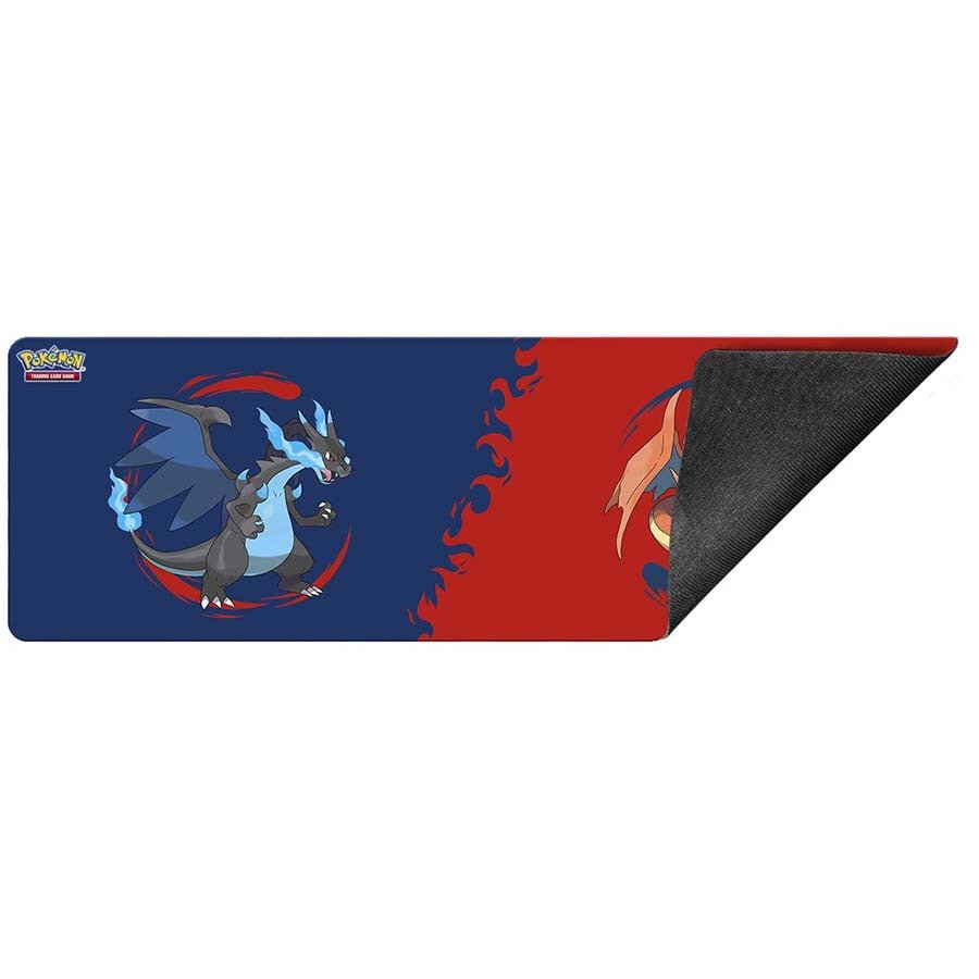 Pokemon Mega Charizard X and Mega Charizard Y 8-foot Table Playmat - Ultra PRO - 2