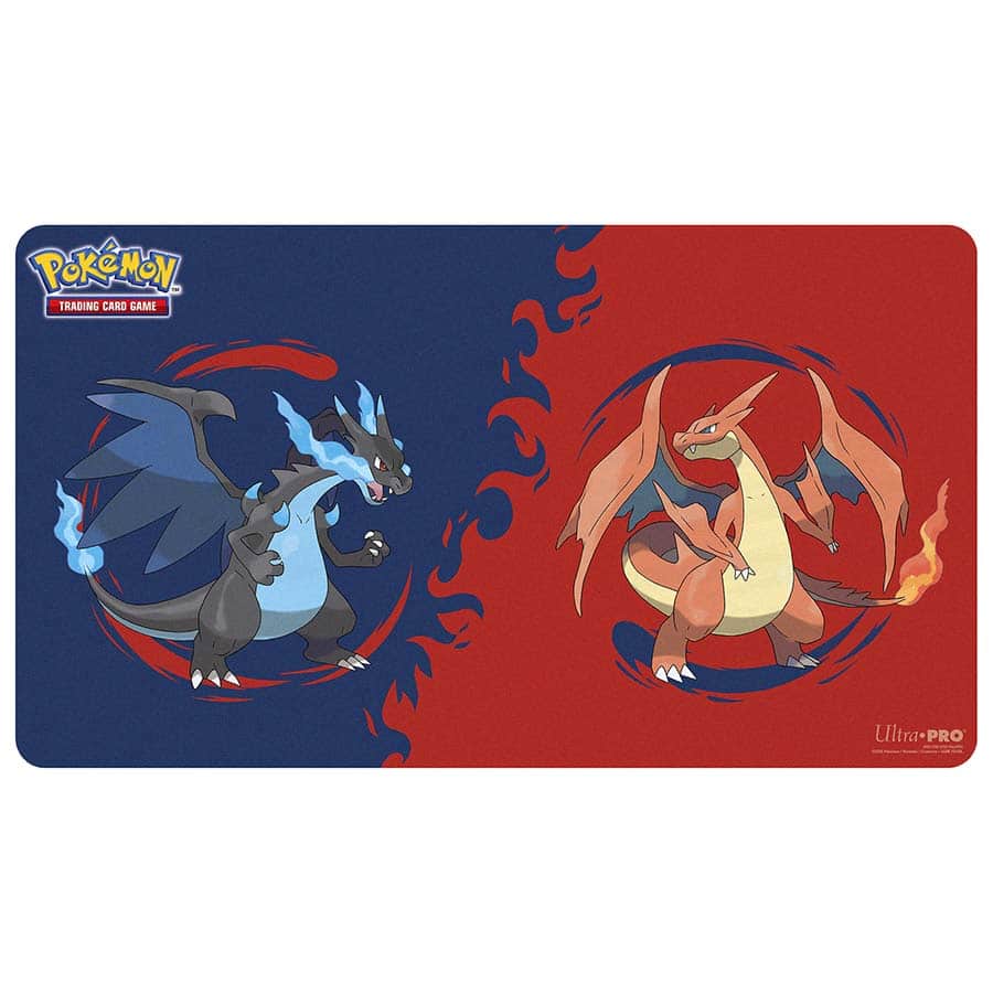 Pokemon Mega Charizard X and Mega Charizard Y Playmat - Pokémon - 1