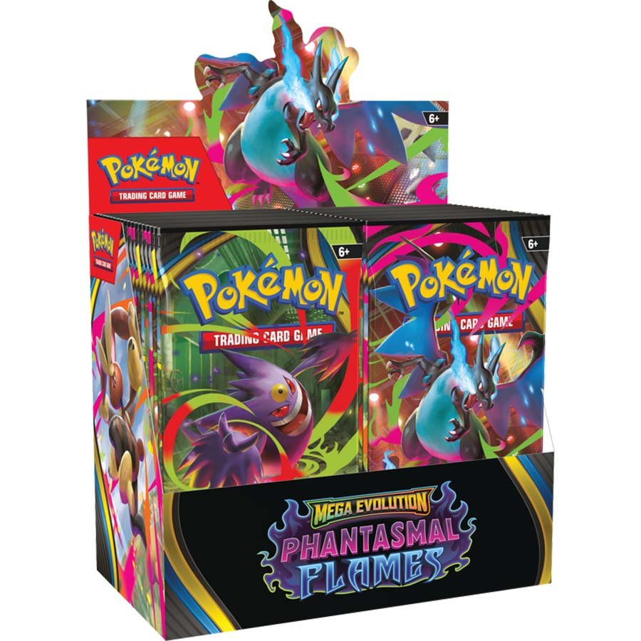 Pokemon Mega Evolution Phantasmal Flames Booster Box [ME02] - Pokémon - 1