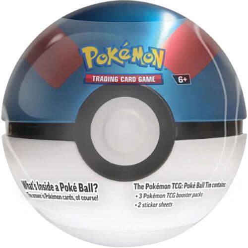 Pokemon Poke Ball Tin (Great Ball/Winter 2024) - Pokémon - 1