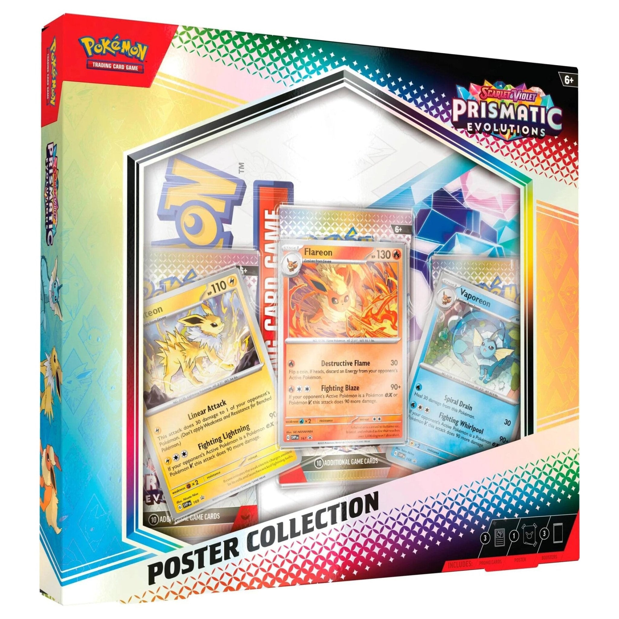 Pokemon Scarlet & Violet Prismatic Evolutions Poster Collection - Pokémon - 1