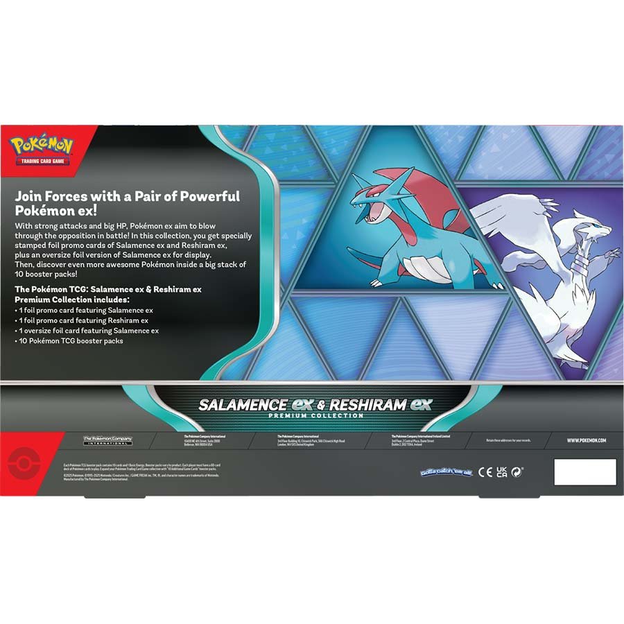 Pokemon TCG Salamence ex & Reshiram ex Premium Collection - Pokémon - 2