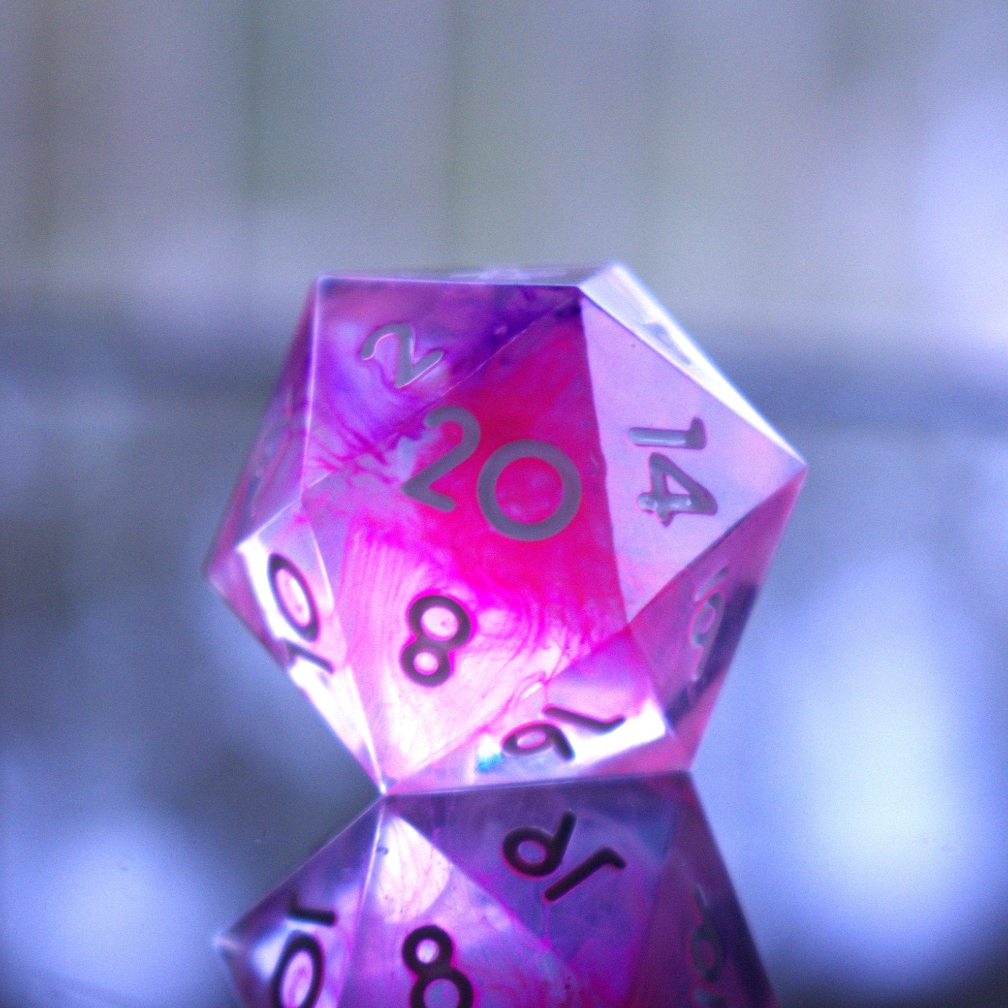 Polymorph Sharp - Edged Resin Dice Set - Misty Mountain Gaming - 3