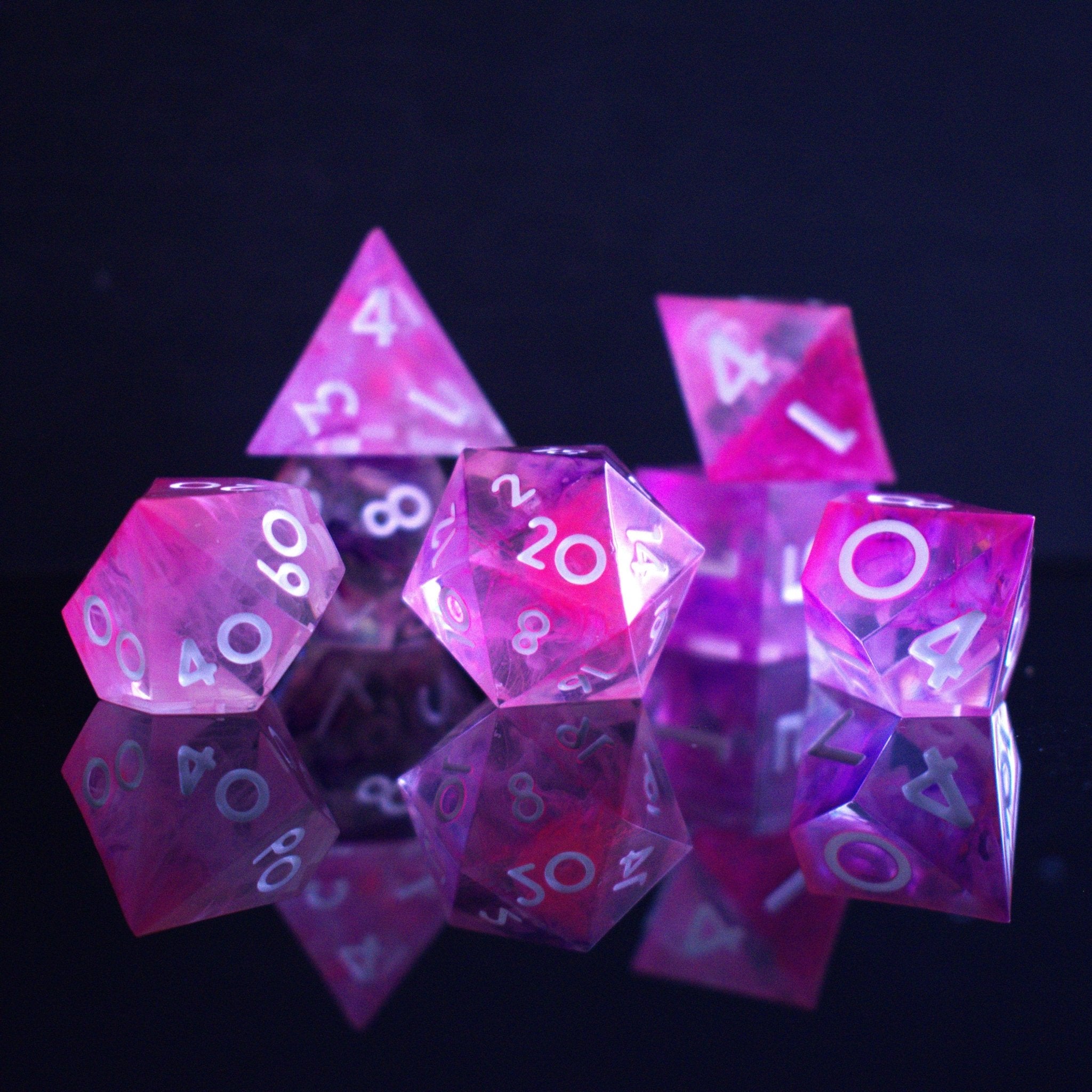 Polymorph Sharp - Edged Resin Dice Set - Misty Mountain Gaming - 1