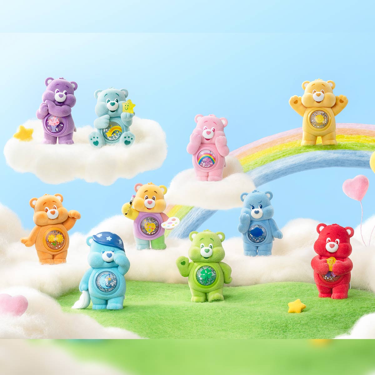 POP MART Care Bears Colorful Hugs Series Figure Blind Box