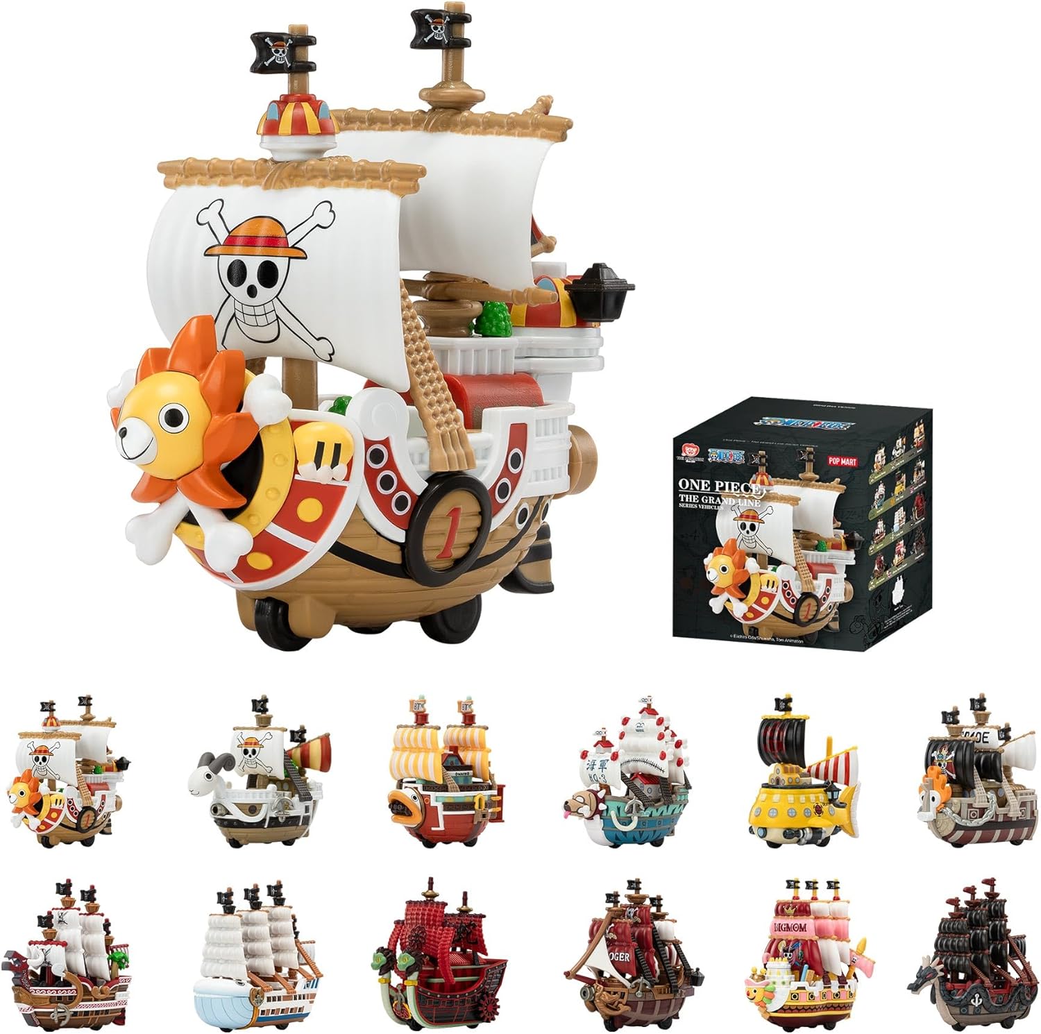 POP MART One Piece The Grandline Series Vehicles Figures (Blind Box) - POP MART - 4