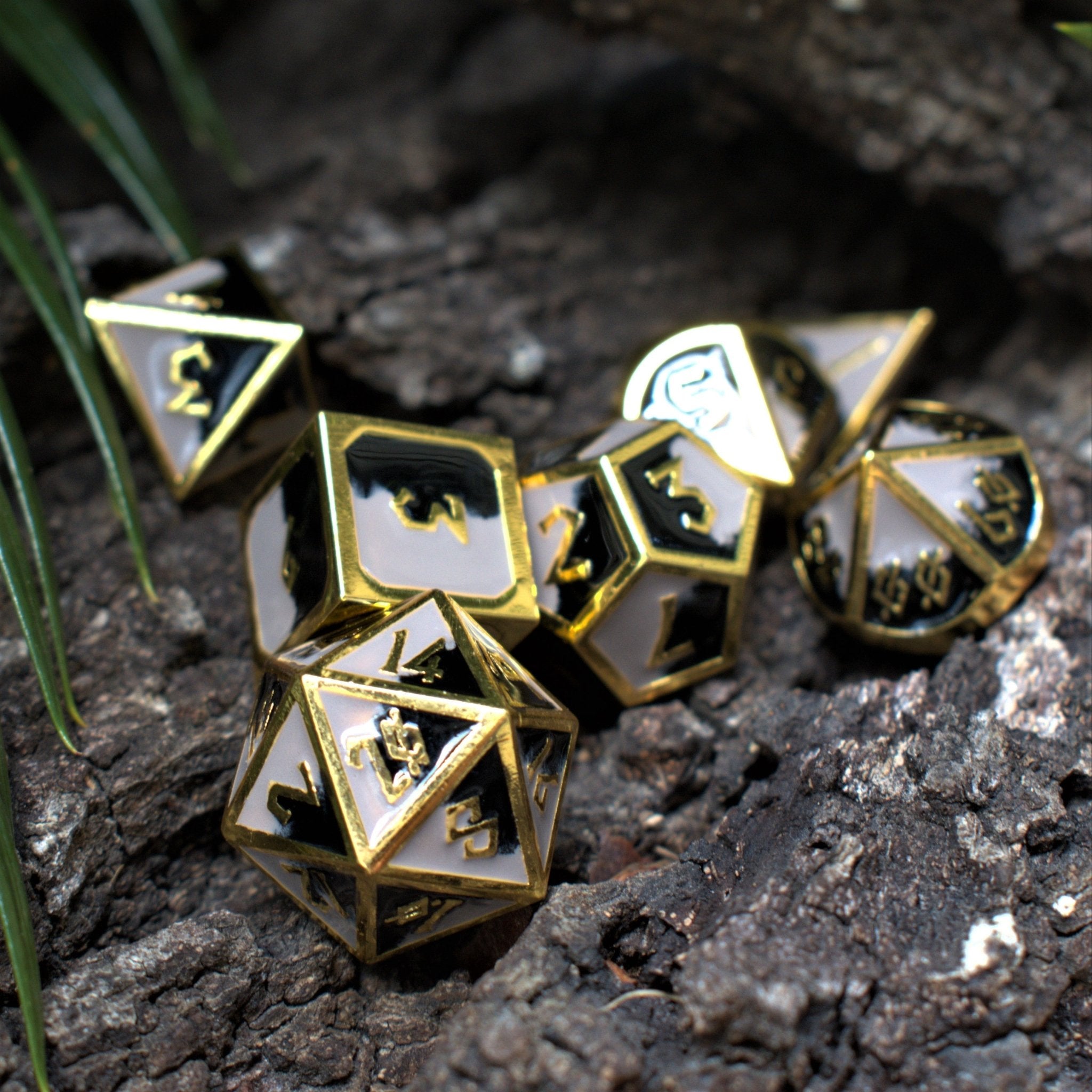 Portrait Metal Dice Set - Misty Mountain Gaming - 2