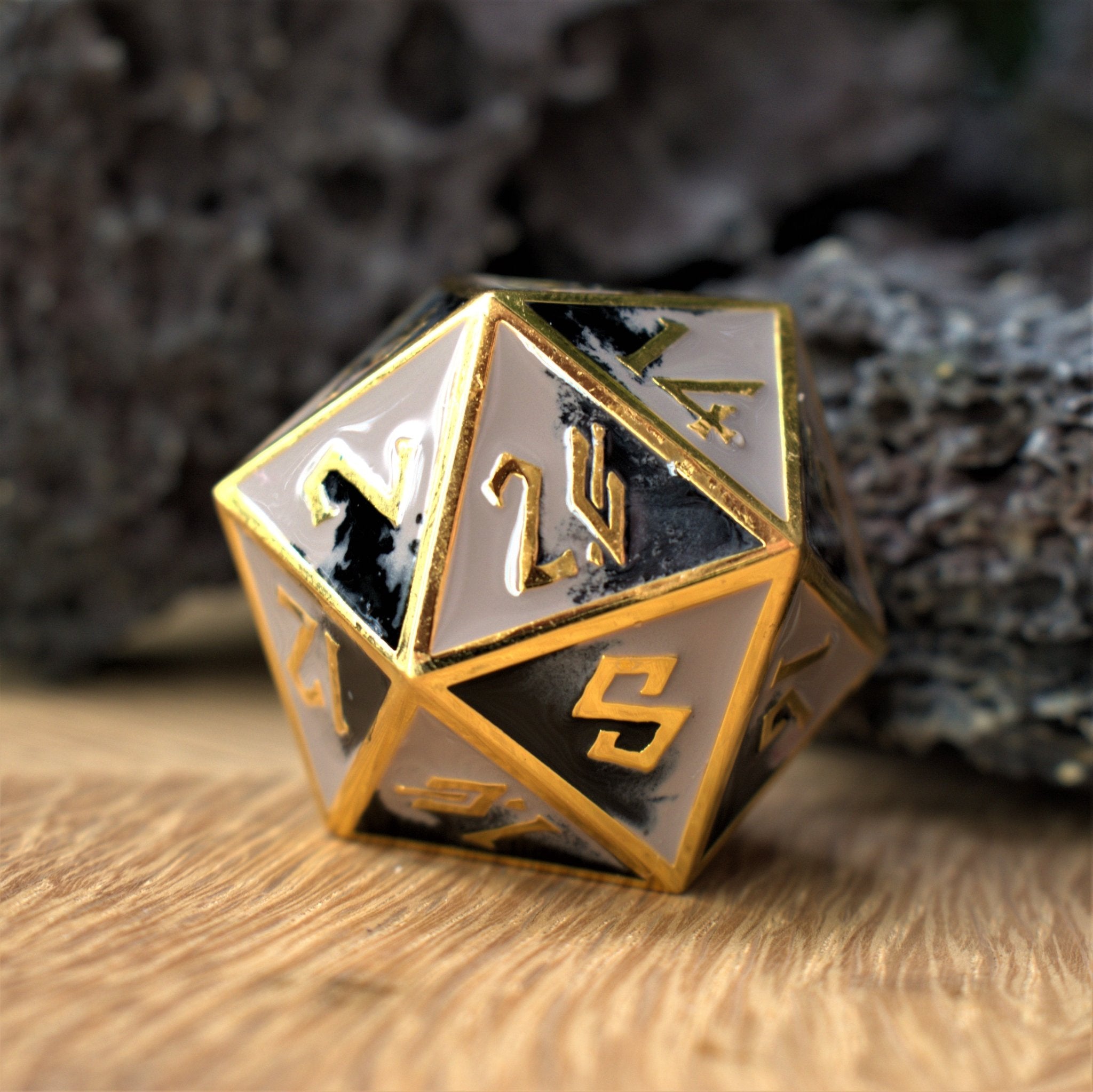 Portrait Metal Dice Set - Misty Mountain Gaming - 3