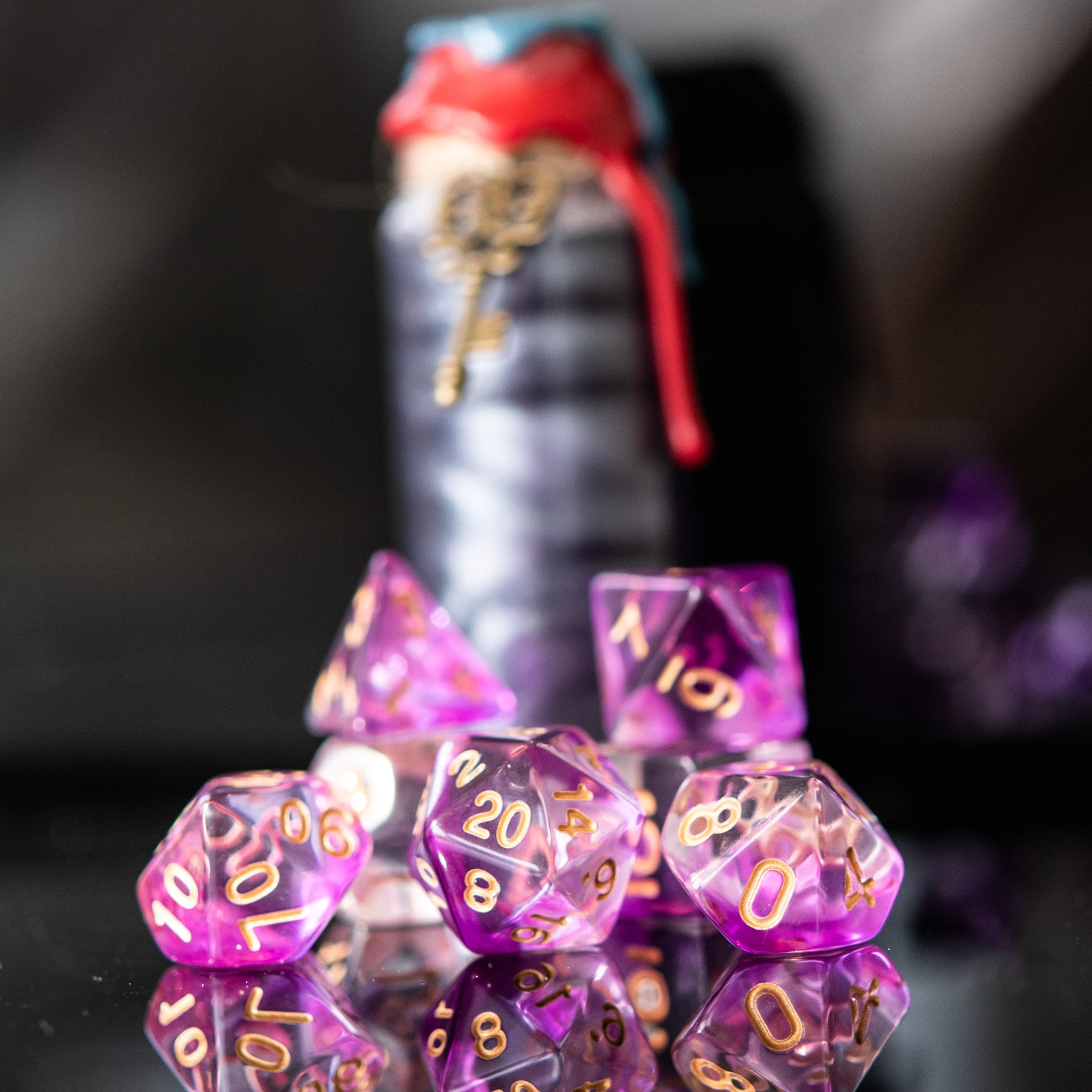 Potion of Magic Acrylic Dice Set - Misty Mountain Gaming - 1