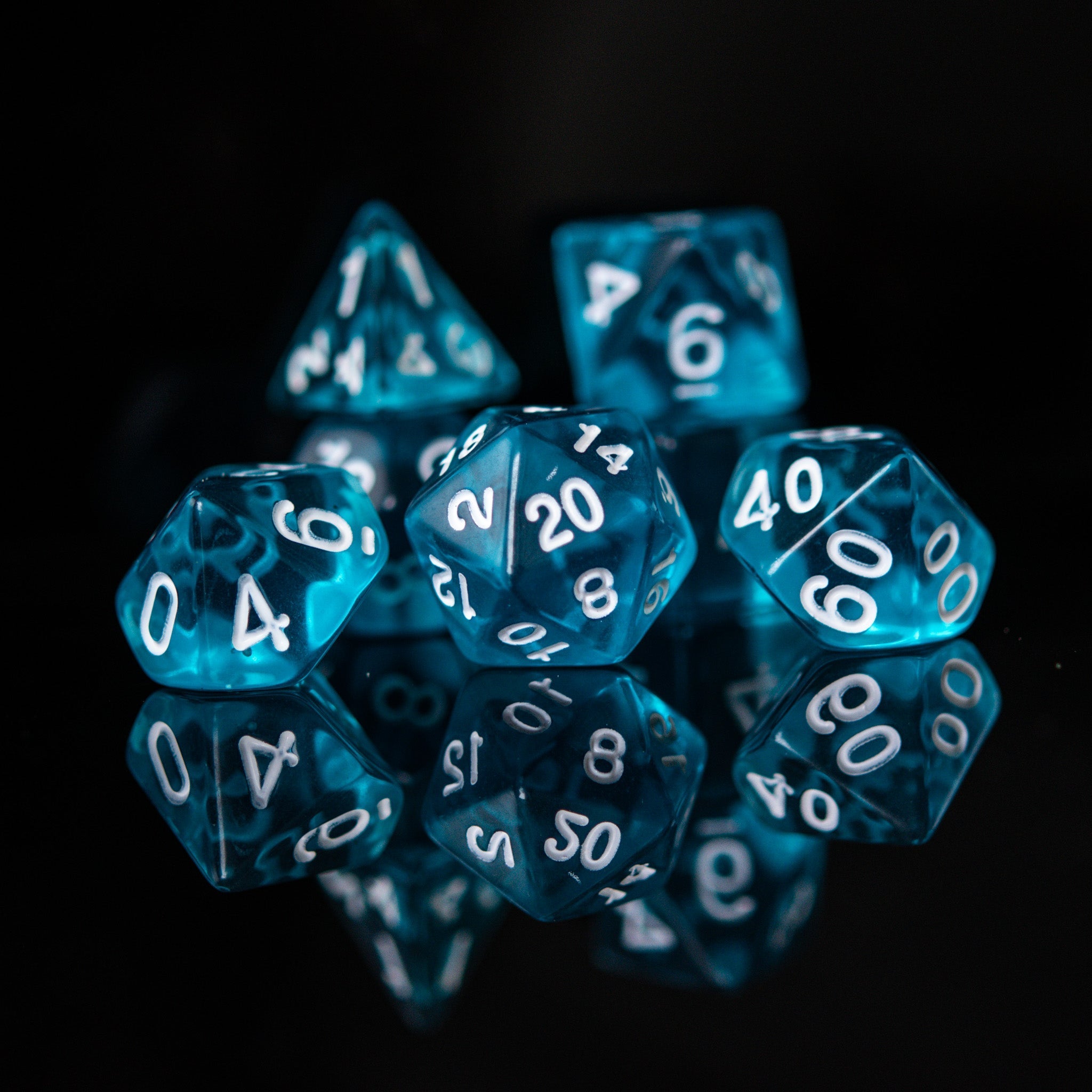 Potion of Mana Acrylic Dice Set - Misty Mountain Gaming - 2