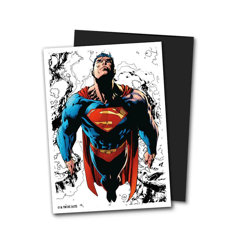 Dragon Shield Standard 100ct Superman Core Full Art Dual Matte Art Sleeves
