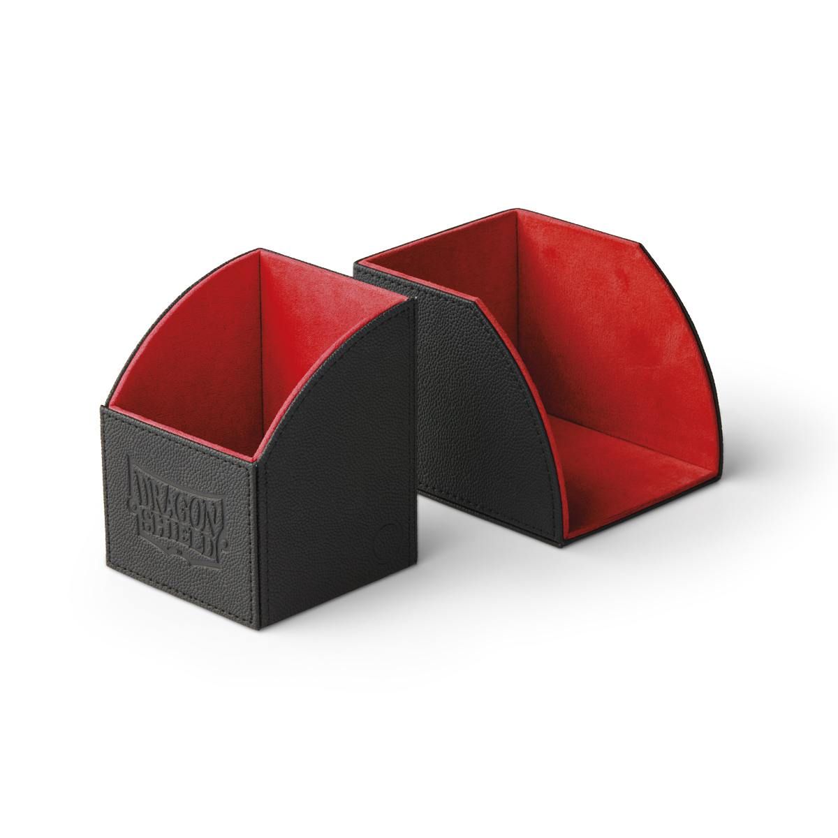 Dragon Shield Black and Red Nest 100 Card Box