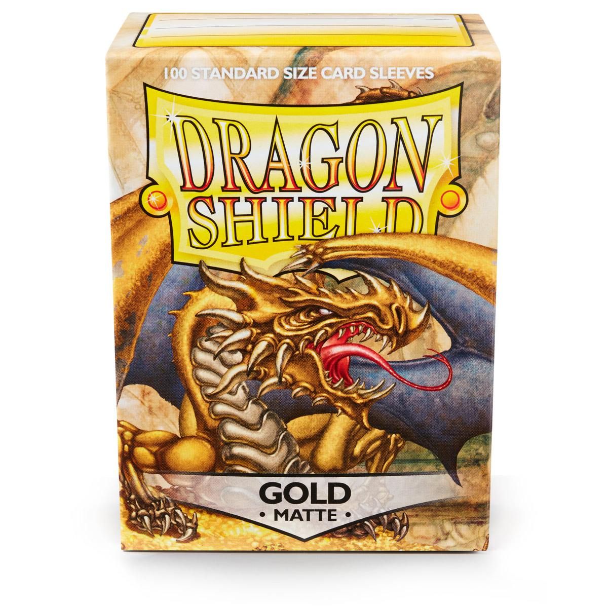 Dragon Shield Standard 100ct Sleeves Gold Matte