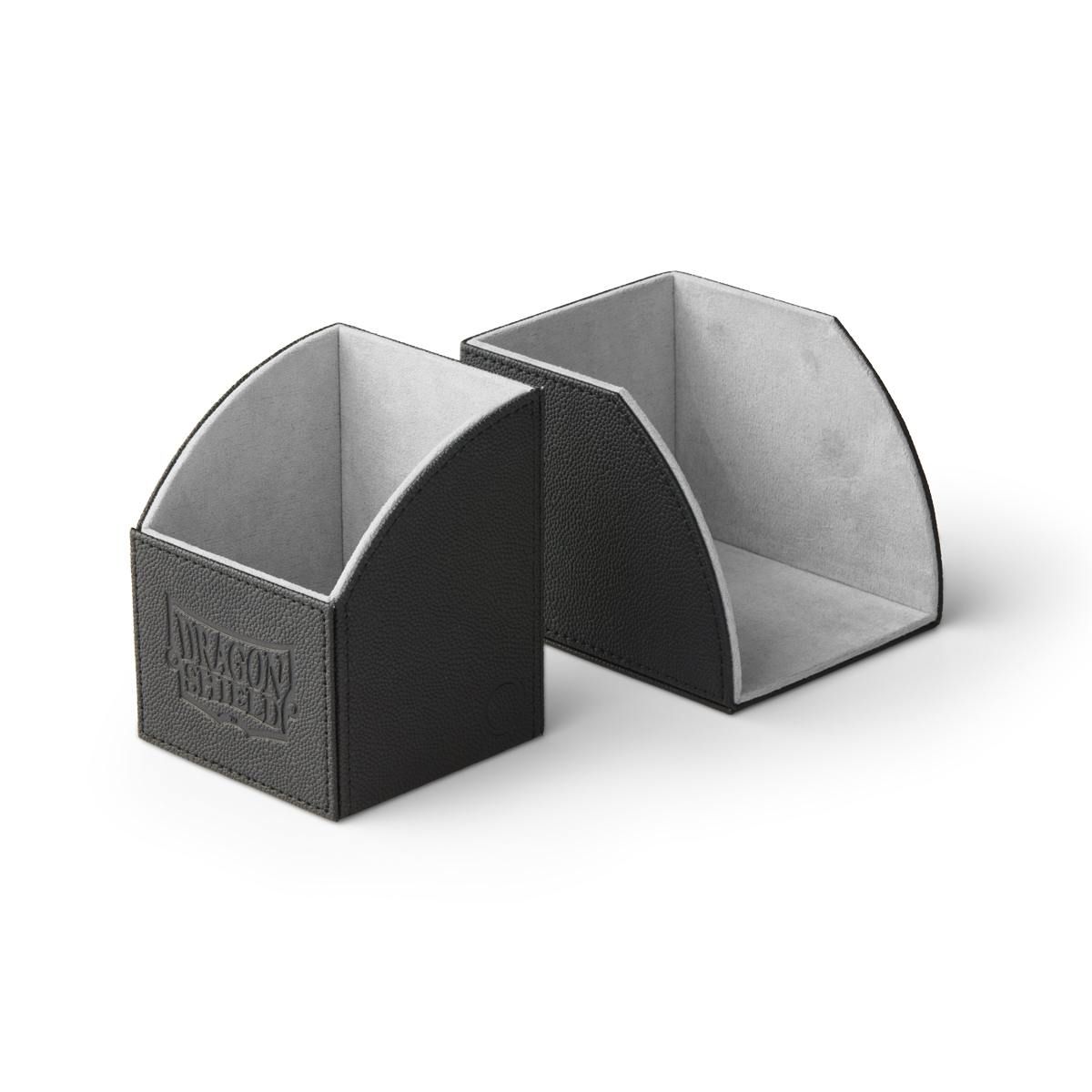 Dragon Shield Black and Light Grey Nest 100 Card Box