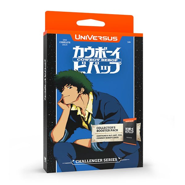 UniVersus Challenger Series Cowboy Bebop and Trigun Stampede Deck Display Box