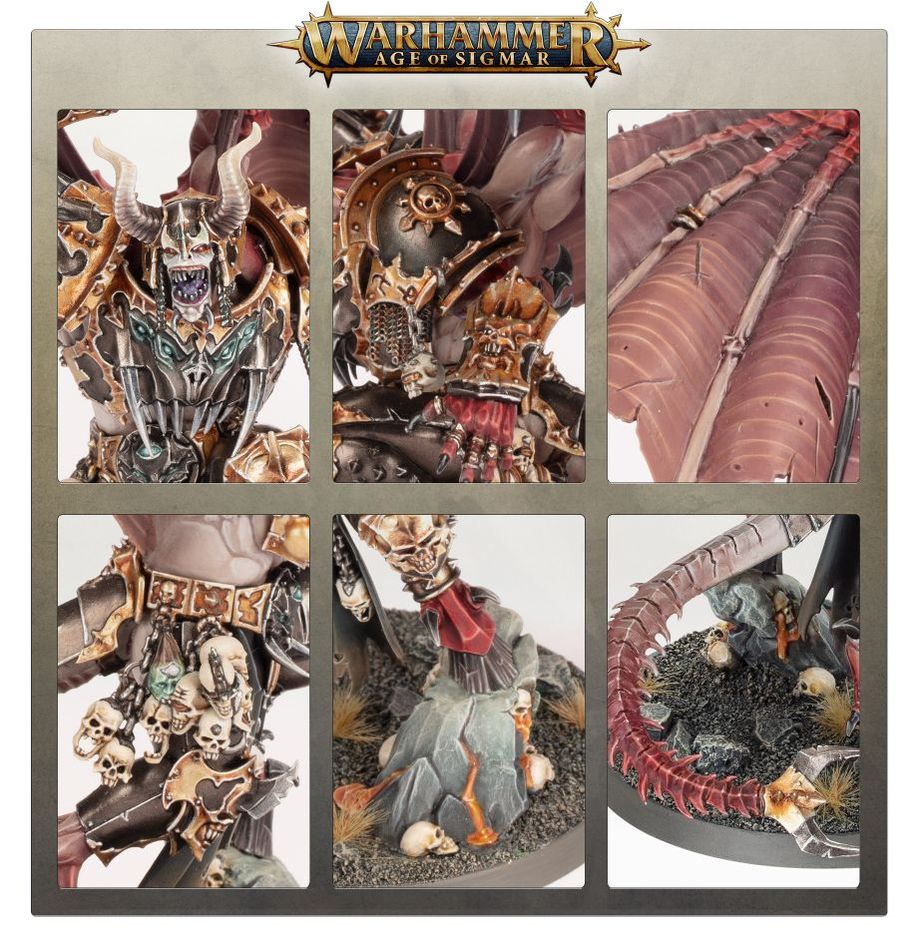 Warhammer Age of Sigmar Slaves to Darkness Daemon Prince Kit