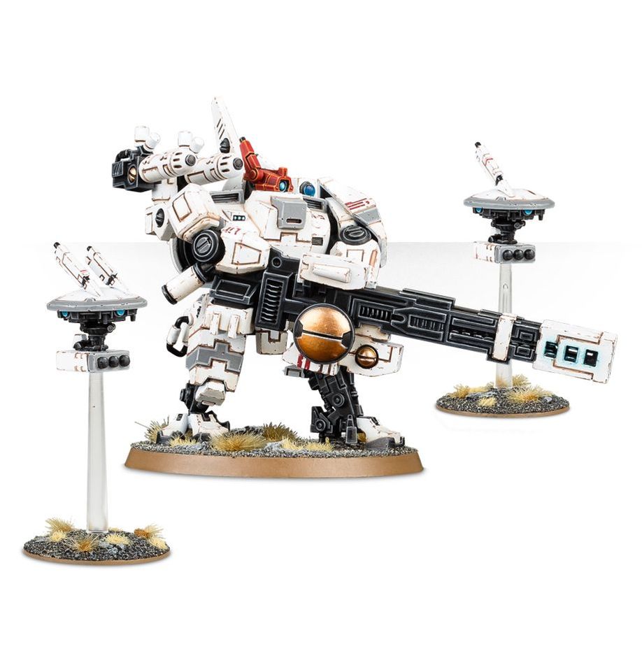 Warhammer 40,000 Tau Empire Broadside Battlesuit Set