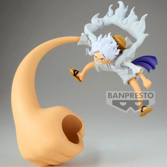 Banpresto FigLife! One Piece Monkey D. Luffy Gear 5 Anime Figure