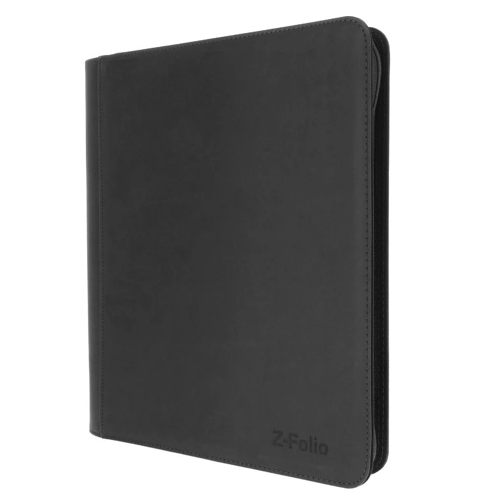 BCW Z-Folio 9-Pocket LX Album Toploaders, Black