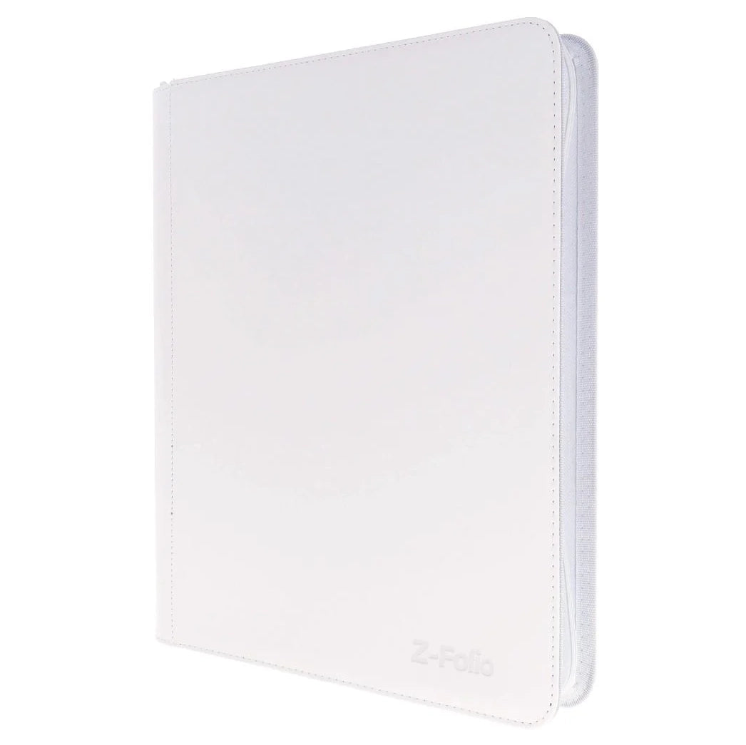 BCW Z-Folio 9-Pocket LX Album Toploaders, White