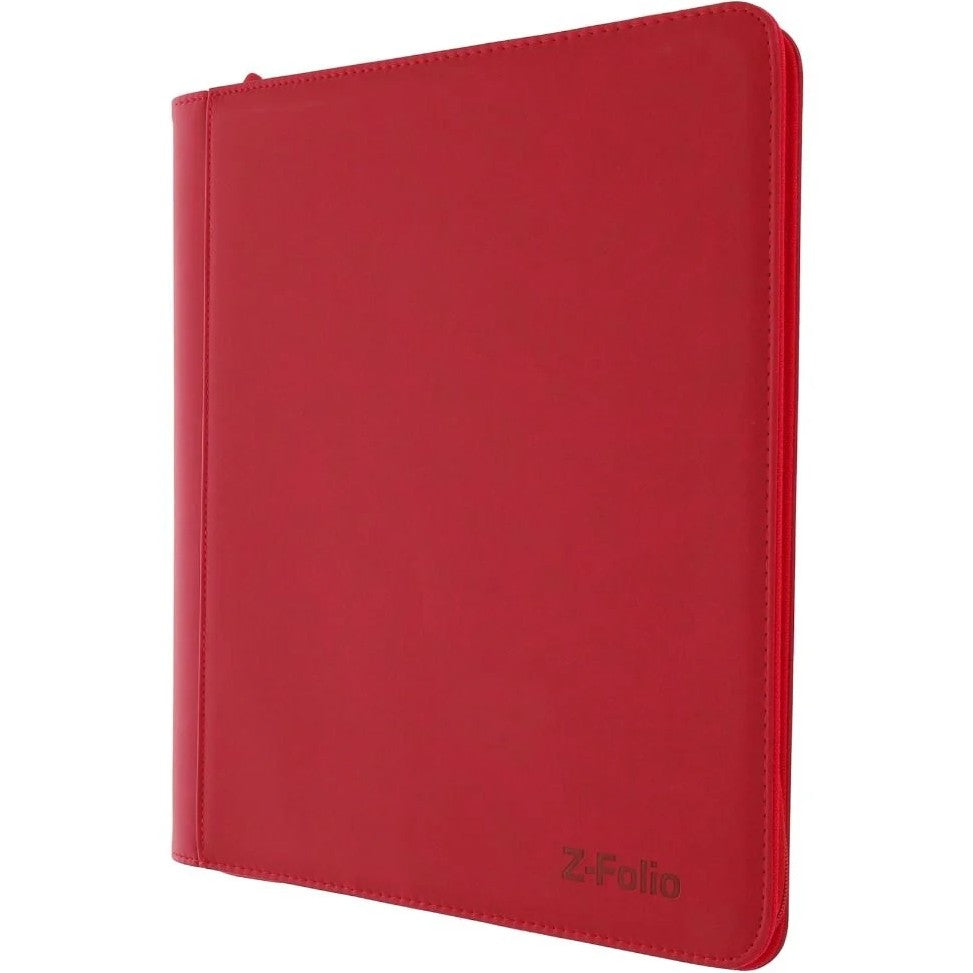 BCW Z-Folio 9-Pocket LX Album Toploaders, Red