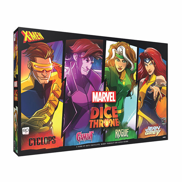 Dice Throne: Marvel X-Men Box 2 (Cyclops, Jean Grey, Gambit, Rogue) Board Game