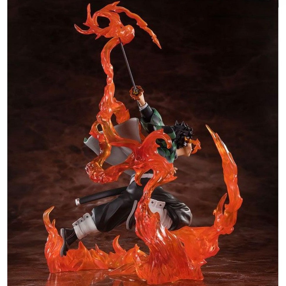 Bandai Tamashii Nations Figuarts Zero Rengoku's Sword Guard Version Tanjiro Kamado Figure
