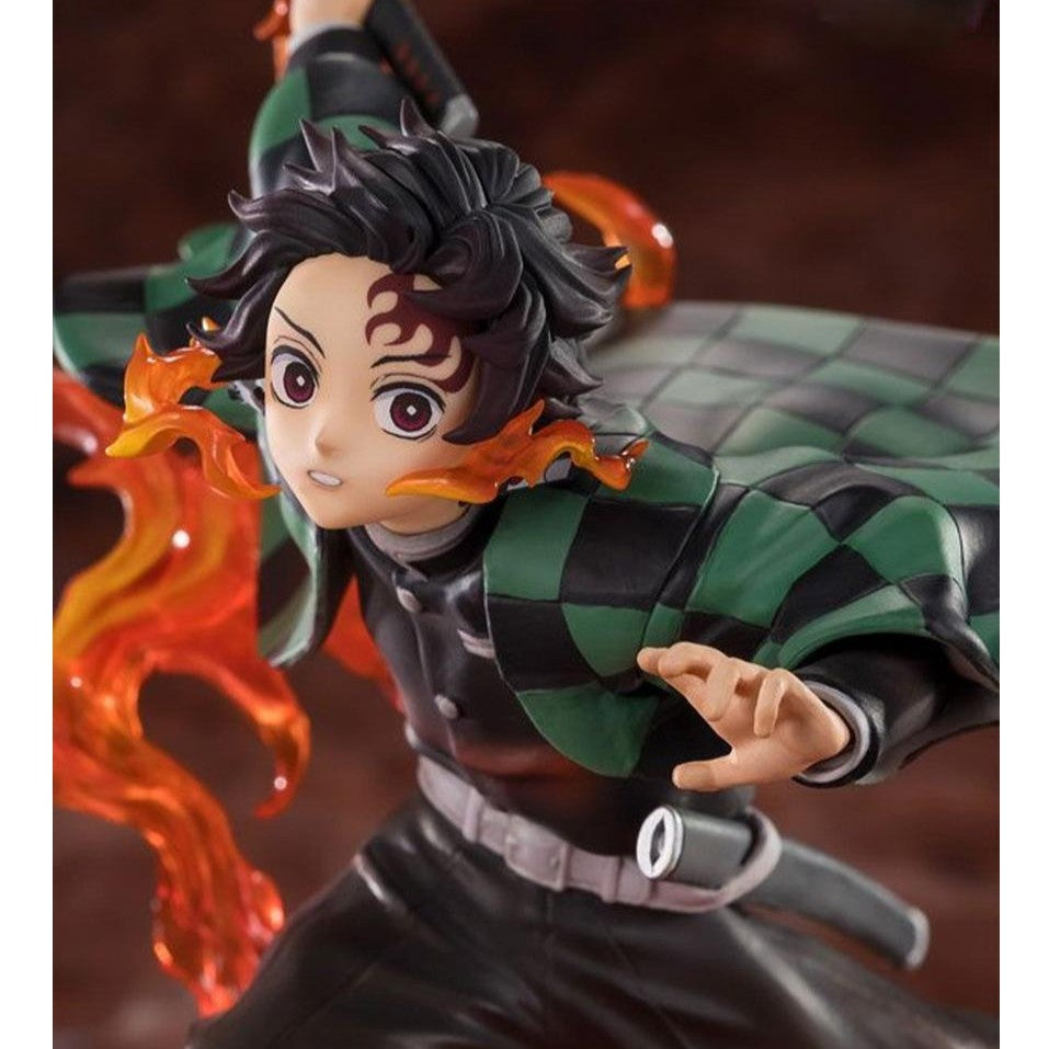 Bandai Tamashii Nations Figuarts Zero Rengoku's Sword Guard Version Tanjiro Kamado Figure