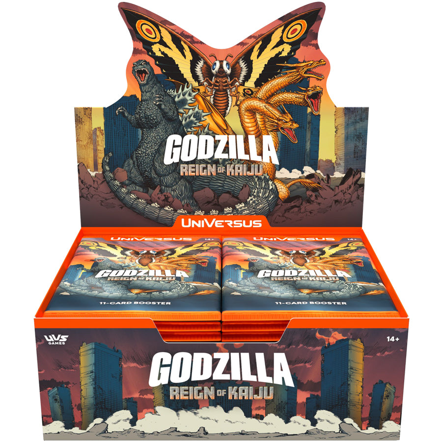 Universus CCG Godzilla Reign Of Kaiju Booster Display (24ct)
