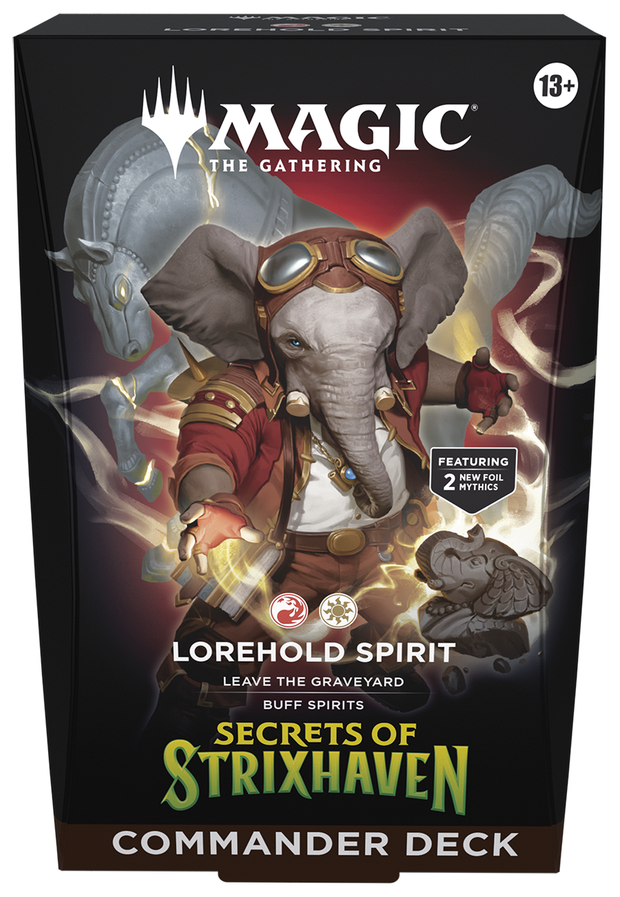 Magic the Gathering Secrets of Strixhaven Lorehold Spirit Commander Deck