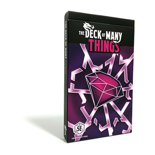 Dungeons and Dragons The Deck of Many Things
