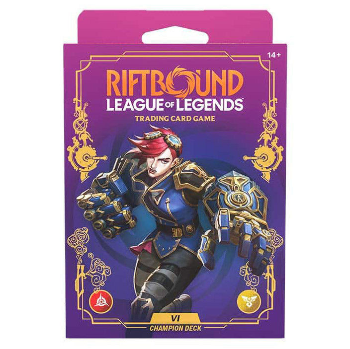 League of Legends Riftbound TCG Set 3 Unleashed Vi Champion Deck