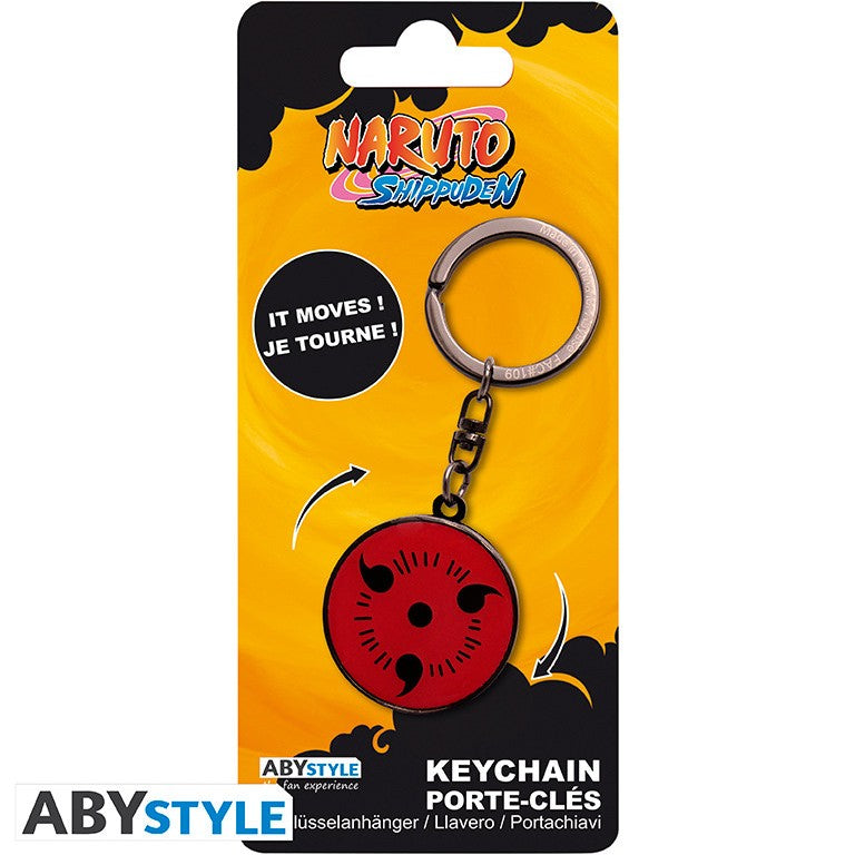 ABYstyle NARUTO SHIPPUDEN Sharingan Moving Keychain