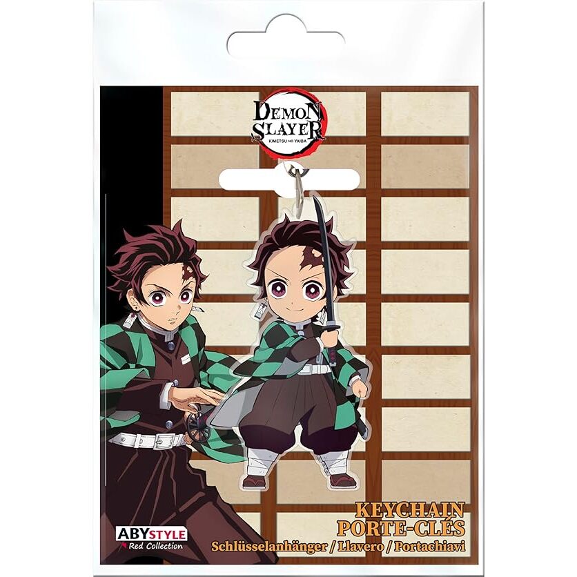 ABYstyle DEMON SLAYER S2 Chibi Tanjiro Acrylic Keychain