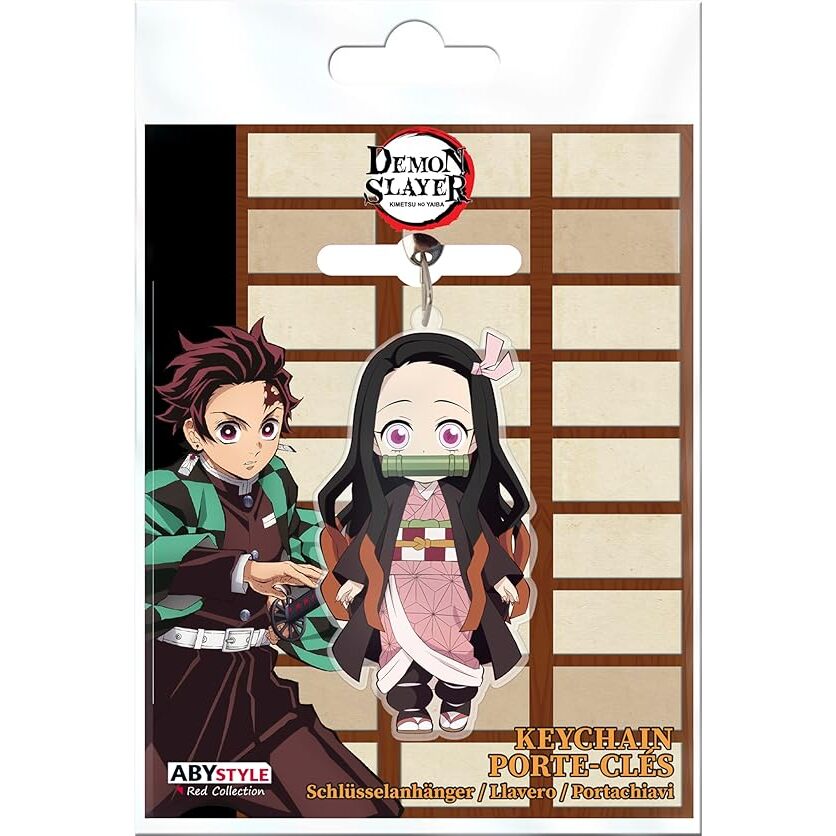 ABYstyle DEMON SLAYER S2 Chibi Nezuko Acrylic Keychain