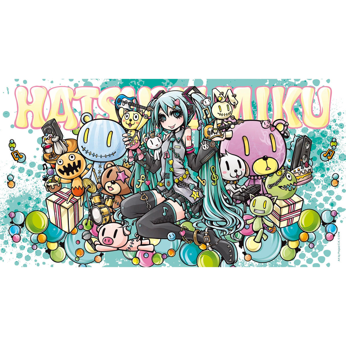 ABYstyle HATSUNE MIKU Miku Band 16oz Tumbler with Straw