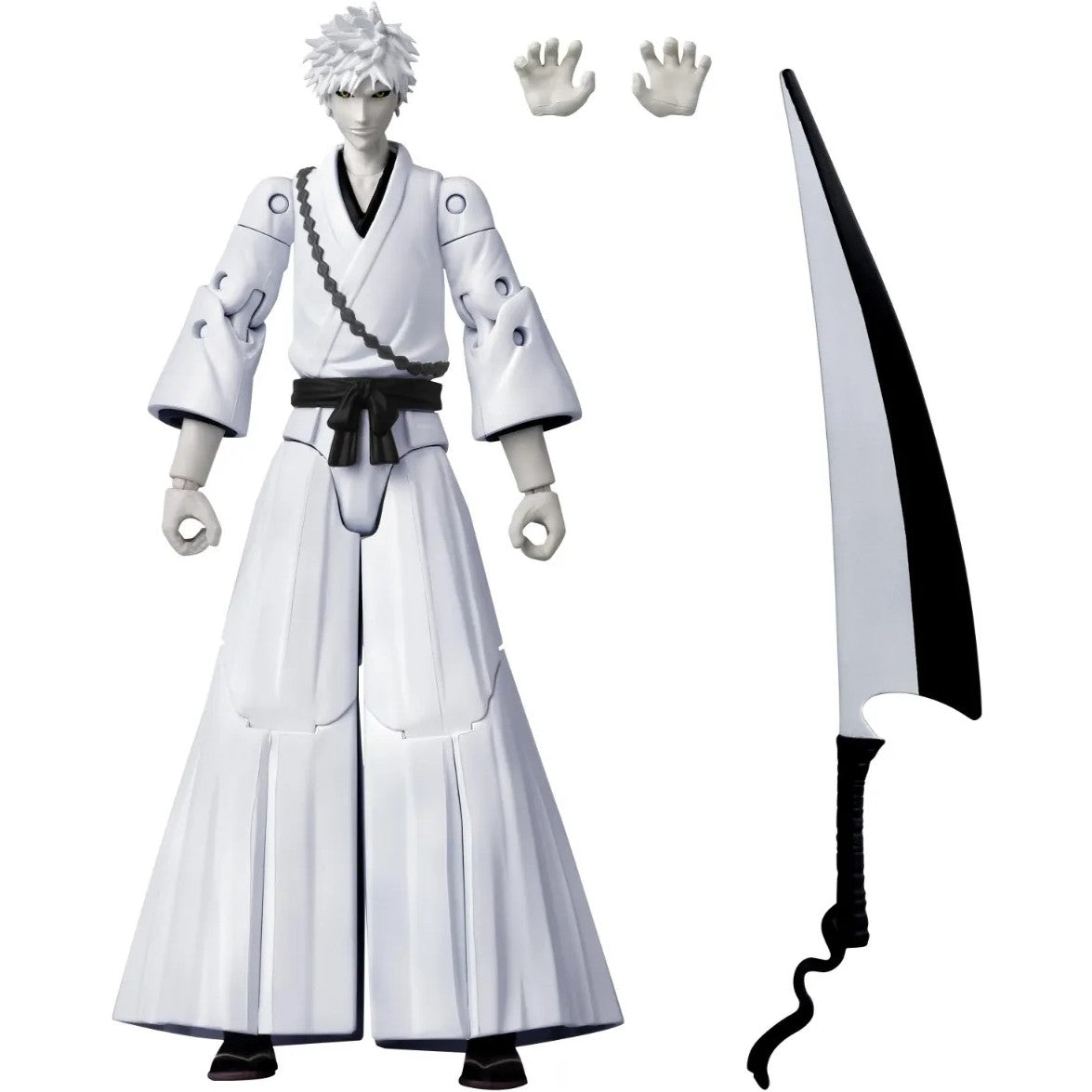 Bandai Anime Heroes Bleach White Ichigo Anime Figure