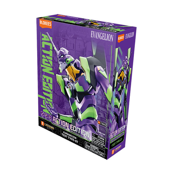 Blokees Evangelion Legacy Edition Prototype Unit 01 Model Kit