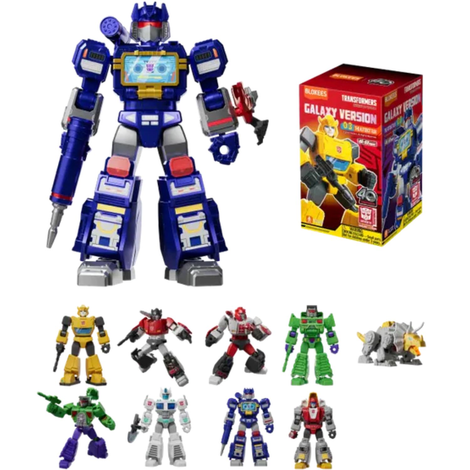 Blokees Transformers 4-inch Galaxy GV03 The Autobot Run Model Kit