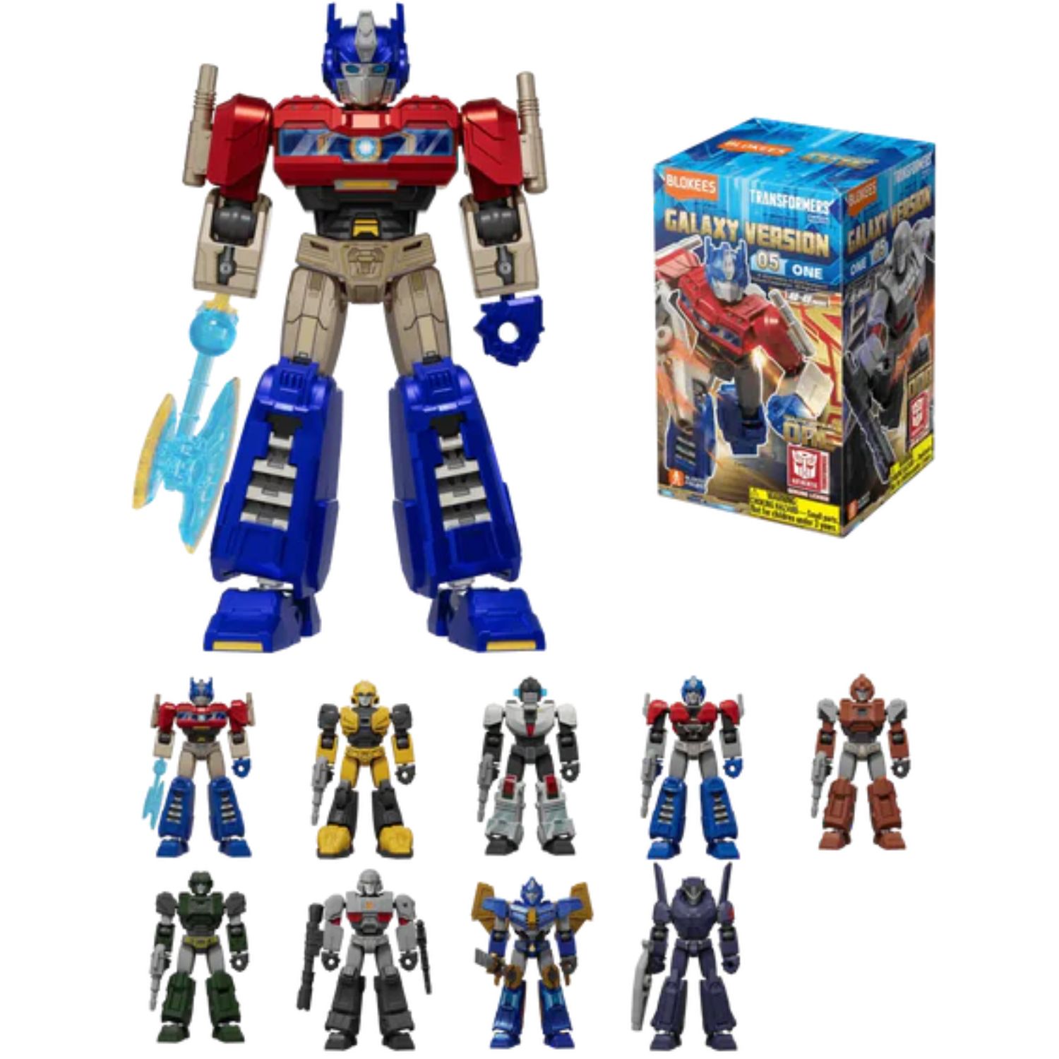 Blokees Transformers 4-inch Galaxy GV05 Transformers One Movie Model Kit