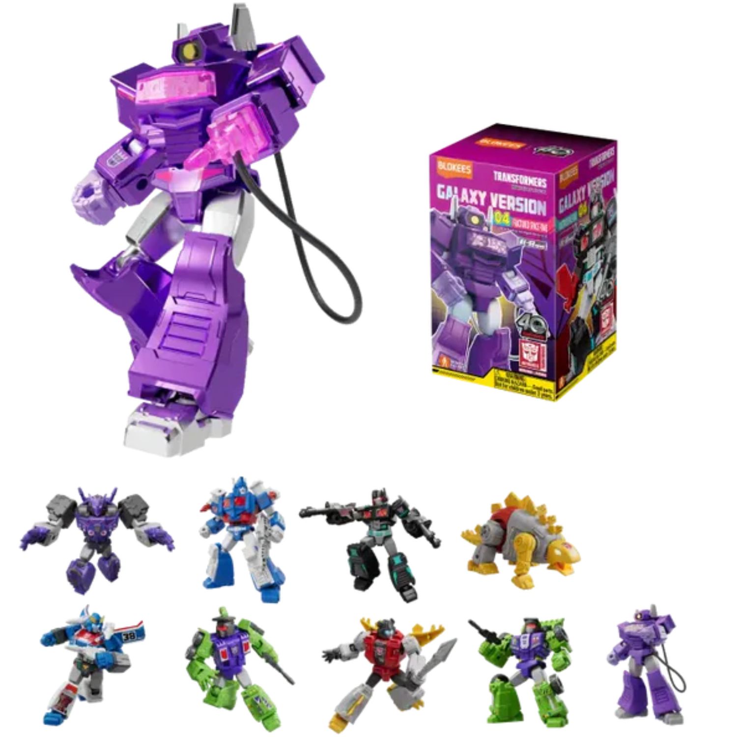 Blokees Transformers 4-inch Galaxy GV04 Fractured SpaceTime Model Kit