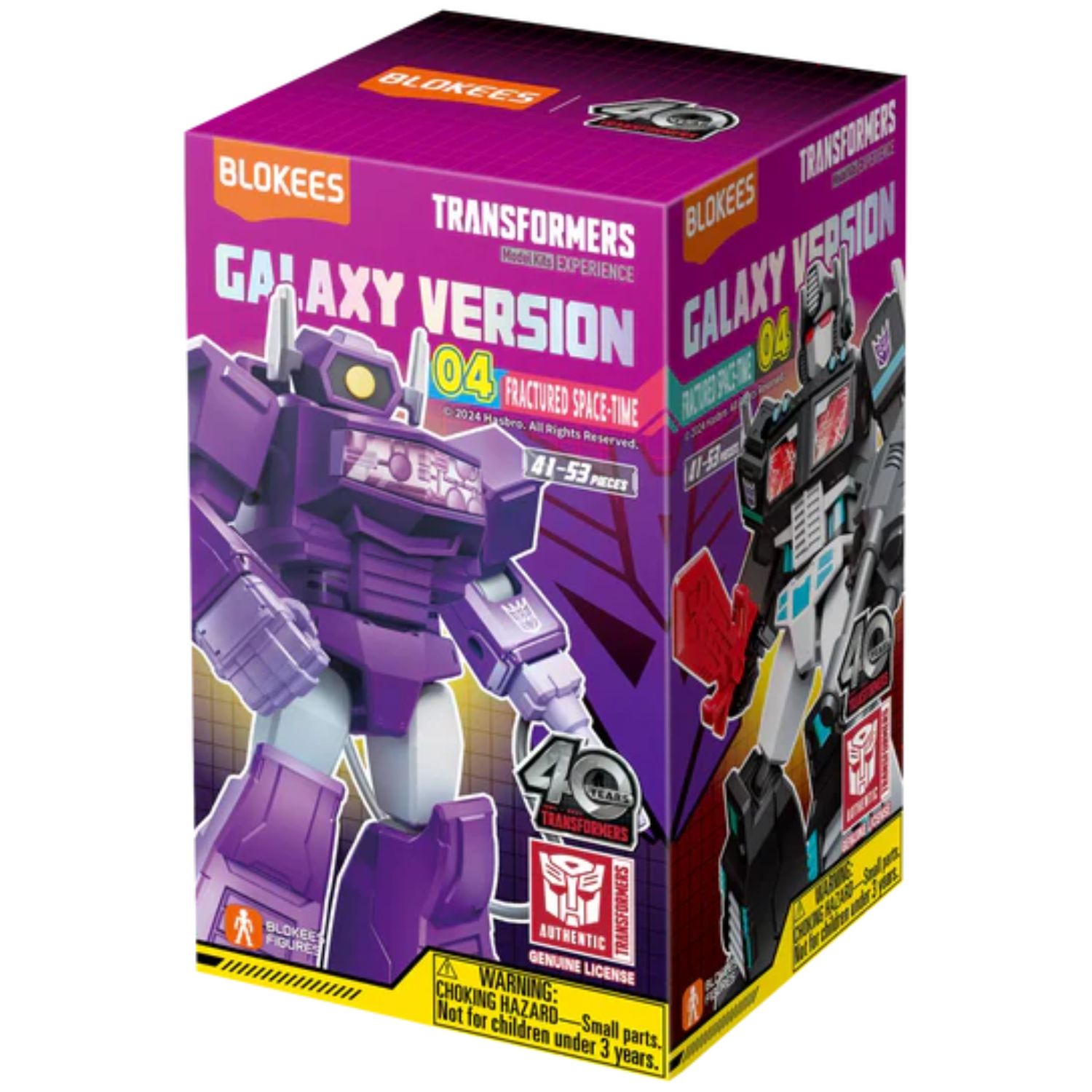 Blokees Transformers 4-inch Galaxy GV04 Fractured SpaceTime Model Kit