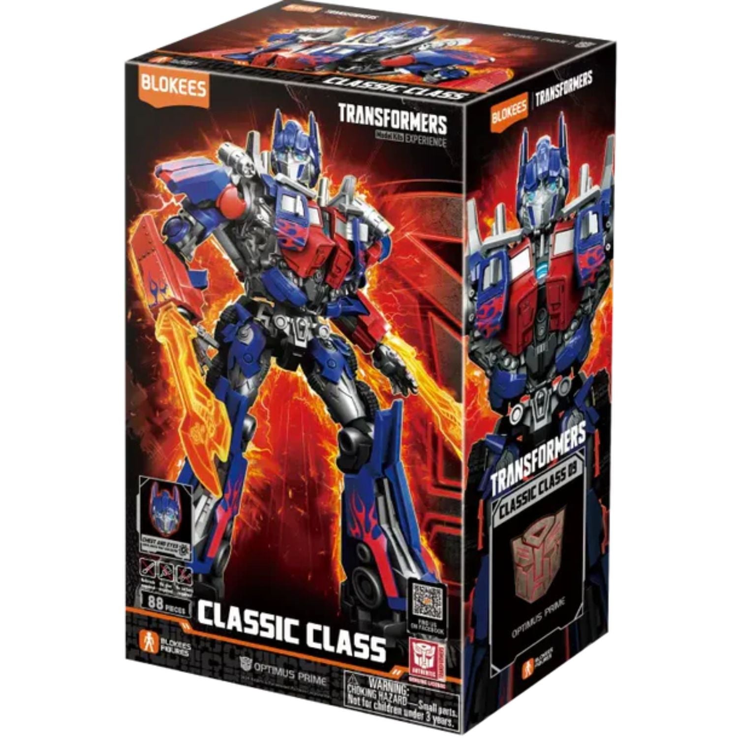 Blokees Transformers Classic Class 09 Optimus Prime 8-inch Action Model Kit