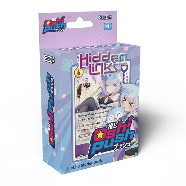Oshi Push TCG Gen Two Hidden Links Linechu Starter Deck